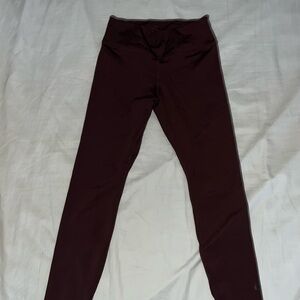 Nike maroon leggings size M